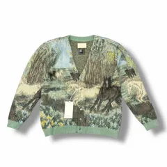参考上代82500円 未使用 YOKE 24AW HORSE JAQUCARD MOHAIR CARDIGAN ホースジャガードモヘヤカーディガン ニット ヨーク YK24FW0883S-KM マルチカラー 2 （12144M） 参考上代82500円 未使用 YOKE 24AW HORSE JAQUCARD MOHAIR CARDIGAN