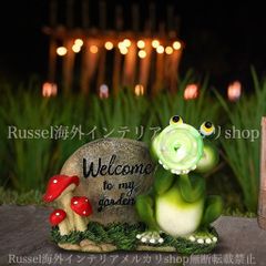 カエルの置物 3点セット Enjoy Hope Peace - メルカリ