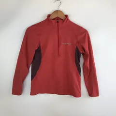 mont-bell ジオライン3Dメッシュ ロングスリーブジップシャツ オレンジ 3331202603280025