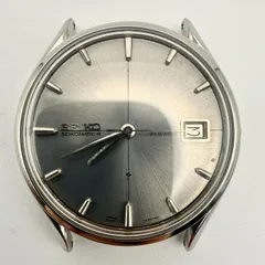 不動 セイコー セイコーマチックR 8305-1010 自動巻 30石 デイト シルバー文字盤 サンバースト ヴィンテージ レトロ アンティーク メンズ 38mm径 修理用 部品取り ジャンク ビジネス スーツ 通勤 仕事 社会人 定番 王道 上品 A161