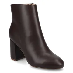 ジャーニー レディース シューズ ブーツ・レインブーツ アンクル Journee Kit Womens Pointed Toe Inside Zipper Dress Ankle Boots Chocolate チョコレート
