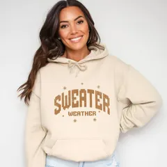 Simply Sage Market レディース トップス Tシャツ プリント セーター ニット パーカー グラフィック Simply Sage Market Sweater Weather Knit Print Womens Graphic Hoodie D
