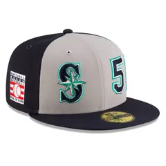 ニューエラ メンズ アクセサリー 帽子 Mens New Era Ichiro Suzuki NavyGray Seattle Mariners 2025 Baseball Hall ofame 59FIFTY Fitted Hat Mns Navy ネイビー