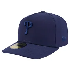 ニューエラ メンズ アクセサリー 帽子 Mens New Era Navy Philadelphia Phillies Color Pack AFrame 59FIFTY Fitted Hat Phl Navy ネイビー