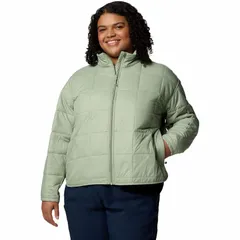 コロンビア レディース アウター ジャケット・ブルゾン プラスサイズ キルティング Plusize Columbia Sienna Hill Quilted Jacket Safari