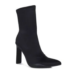 ロンドンラグ レディース シューズ ブーツ・レインブーツ アンクル London Rag Tokens Womenstiletto Ankle Boots Black ブラック