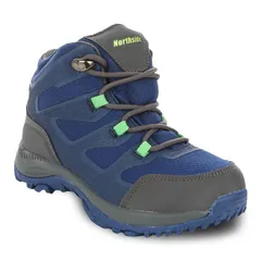 ノースサイド レディース シューズ ブーツ・レインブーツ Northside Hargrove Boys Mid Waterproof Hiking Boots Navy Lime ネイビー