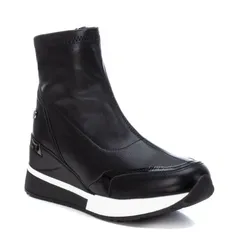キシタイ レディース シューズ ブーツ・レインブーツ Womens Wedge Sport Booties By XTI 140105 Black ブラック