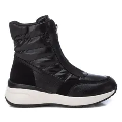キシタイ レディース シューズ ブーツ・レインブーツ Womensport Wedge Booties By XTI 143194 Black ブラック