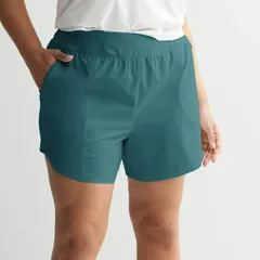 Tek Gear レディース ボトムス ハーフパンツ・ショーツ プラスサイズ ショートパンツ Plusize Tek Gear MultiPurpose Athletic Shortsea Whirlpool マルチカラー