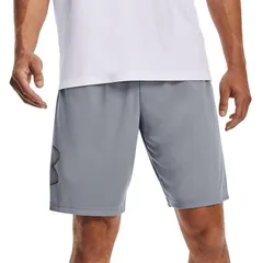 アンダーアーマー メンズ ボトムス ハーフパンツ・ショーツ トール ショートパンツ グラフィック Big Tall Under Armour Tech Graphic Shortsteel