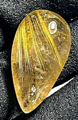 上質EU製★★定価135万円★天然タイチンルチルクォーツ太金針水晶太陽放射ルチルレア天然石鉱物宝石A1165