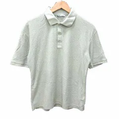 ザラ ZARA ポロシャツ ニット 半袖 S 緑 ライトグリーン /YK