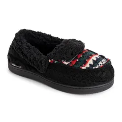 ムクルクス レディース シューズ サンダル MUK LUKSR Anais Womens Moccasin Slippers Black Geo ブラック