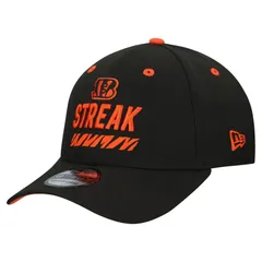 ニューエラ メンズ アクセサリー 帽子 Mens New Era Black Cincinnati BengalsTREAK Season Ticket Member 39THIRTY Flex Hat Bng Black ブラック