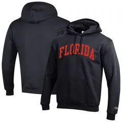 チャンピオン メンズ トップス Tシャツ フリース パーカー Mens Champion Black Florida Gators Basic Arch Fleece Pullover Hoodie Fld Black ブラック