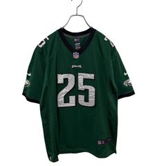 NFL ミッチェルアンドネス 全刺繍 イーグルス ゲームシャツ 2XL 5357