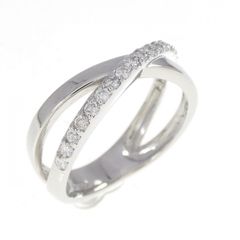 ヴァンドーム青山 ダイヤモンド リング K18WG 0.16ct 3.1g - メルカリ