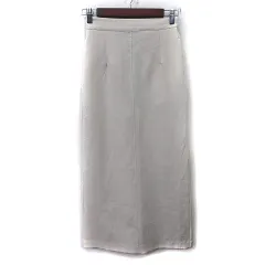 ヌナ neuna タイトスカート ロング マキシ S 白 オフホワイト /YI