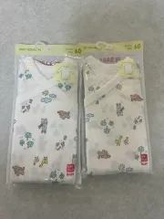 ユニクロ ボディスーツ 60 2枚 まとめ 新品