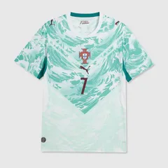 【送料無料・匿名配送】PUMA プーマ ポルトガル代表 2026 公式 アウェイ シャツ ロナウド 7番 波デザイン 新品 正規品