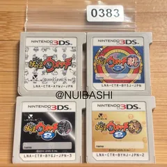 300時間超‼︎妖怪ウォッチ 初代+真打+元祖+本家 《動作確認済》0383