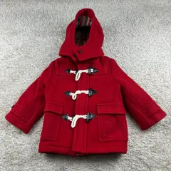 バーバリー キッズ ダッフルコート 2y