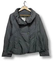 ☆【極美品】【1度のみ着用】8万8000円購入 io comme io イオコムイオ  ダウンジャケット ショールカラー /ハイネックカラー Mサイズ38 カーキ色 ■管理番号L29844AWS26-260328-4K（1350）のサムネイル