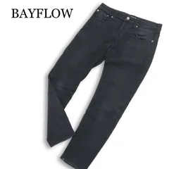 BAYFLOW ベイフロー USED加工★ スキニー ストレッチ デニム パンツ ジーンズ Sz.2 メンズ 灰 グレー