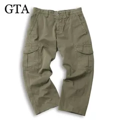 GTA ジーティーアー TWISTED 春夏★ ミリタリー アンクル カーゴ パンツ Sz.44 メンズのサムネイル