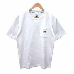 コンバース CONVERSE Tシャツ カットソー クルーネック 半袖 L 白 ホワイト /YKのサムネイル
