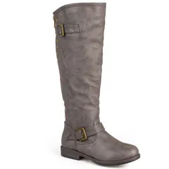 ジュルネ コレクション レディース シューズ ブーツ・レインブーツ Journee Collection Spokane Womens KneeHigh Boots Taupe トープ