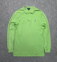 ポロラルフローレン PK カラ 長袖Tシャツ BOYS XL