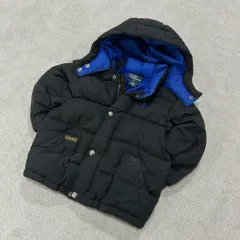 ポロラルフローレン キッズ ダウン ブラック 3T
