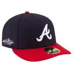 뉴엘라 남성 액세서리 모자 Mens New Era Navy Atlanta Braves 2025 AllStar Game Low Profile 59FIFTY Fitted Hat Brv Navy 네이비
