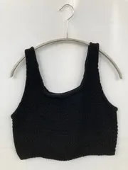 LOWRYS FARM ローリーズファーム キャミソール F ブラック 無地 カップなし