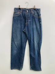 Levi's リーバイス デニムパンツ W33 L34 ブルー フルレングス 無地 スタンダード ストレート レギュラー ヴィンテージ