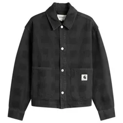 カーハート レディース アウター ジャケット・ブルゾン シャツ Carhartt WIP Everson Shirt Jacket Black ブラックのサムネイル