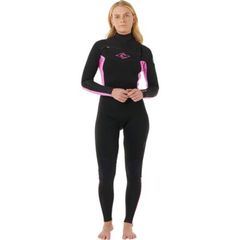 립컬 여성 수영복 상하 세트 Rip Curl Dawn Patrol 32GB ChestZip Full Wetsuit Womens BlackPink 블랙