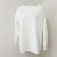 美品✨ studio CLIP スタジオクリップ 白 長袖ブラウス F ゆったり