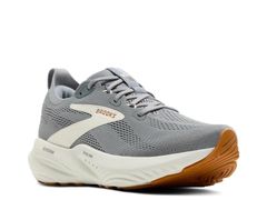 Brooks 男士鞋子 運動鞋 Brooks Glycerin 22 跑鞋 男士 灰色 白色