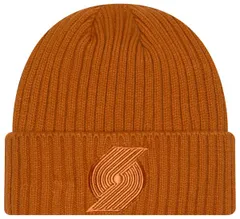 ニューエラ メンズ アクセサリー 帽子 ブレザー ニット New Eradult Portland Trail Blazers Brown Color Packnit Beanie NoColor ブラウン