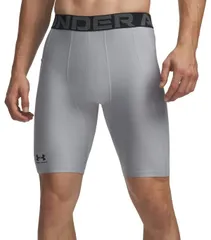 アンダーアーマー メンズ ボトムス ハーフパンツ・ショーツ ショートパンツ Under Armour Mens HeatGear Long Compression 9 Shorts Mod GrayBlack ブラック