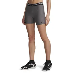 アンダーアーマー レディース ボトムス ハーフパンツ・ショーツ ショートパンツ Under Armour Womens HeatGear Middy 5 Shorts Charcoalight HeatherBlack ブラック