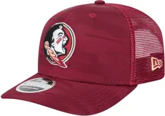 ニューエラ メンズ アクセサリー 帽子 New Era Mens Florida State Seminoles Tonal Camo 970 Adjustable Trucker Hat NoColor