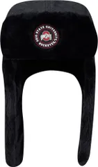 ニューエラ メンズ アクセサリー 帽子 キルティング ニット New Eradult Ohio State Buckeyes Black Quilted Trapper Knit Hat NoColor ブラックのサムネイル