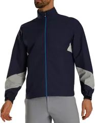 フットジョイ メンズ アウター ジャケット・ブルゾン FootJoy Mens Hydrolite X Golf Jacket NavyGray グレーのサムネイル