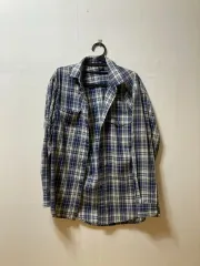 メンズ チェック シャツ 100(XL)