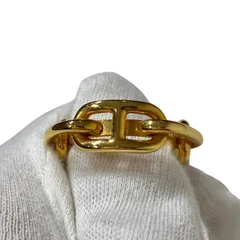 エルメス スカーフリング シェーヌダンクル ゴールド HERMES アクセサリー AC0218