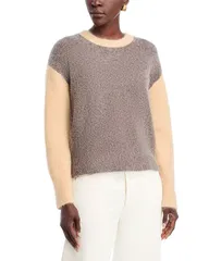 マジェスティック レディース アウター ニット・セーター カラーブロック Majestic Filatures Colorblocked Brushed Knit Sweater Multico マルのサムネイル